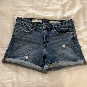 Pilcro and the Letterpress Slim Boyfriend Short